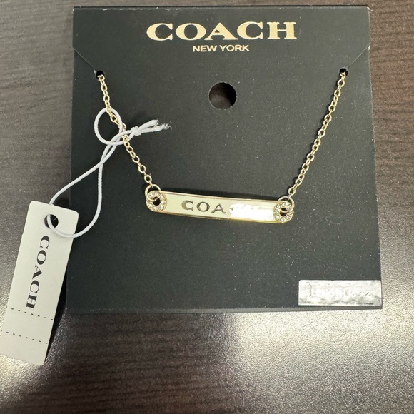 Coach ID Look Slide Closer Gold Colored Bracelet-New - Picture 2 of 9